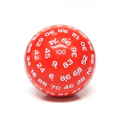 D100-Red Opaque(White  Ink)